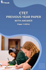 CTET Previous Year Paper With Answer Paper-1 2014 CTET Previous Year Paper With Answer Paper-1 2014